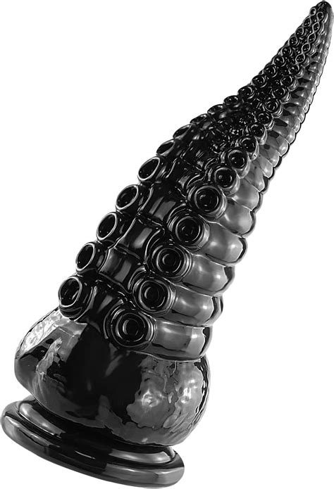 Black Tentacle Dildo,7.9 in Suction Cup Dildo for Hand-Free Play,Sex 