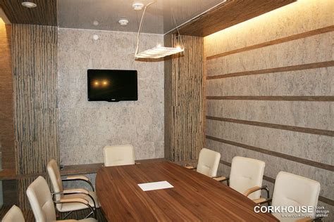 Фото настенной клеевой пробки CORKHOUSE в интерьере