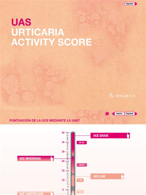 Urticaria Activity Score (UAS7) | PDF | Especialidades Medicas ...