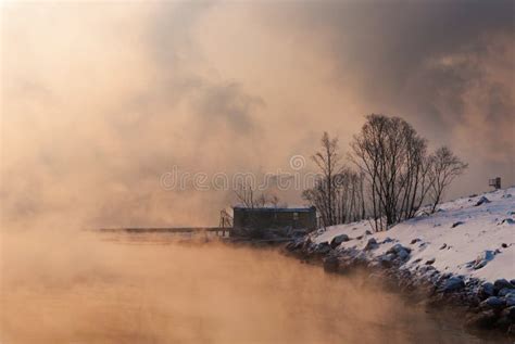 Winter in Siberia stock photo. Image of tree, outdoor - 84525358