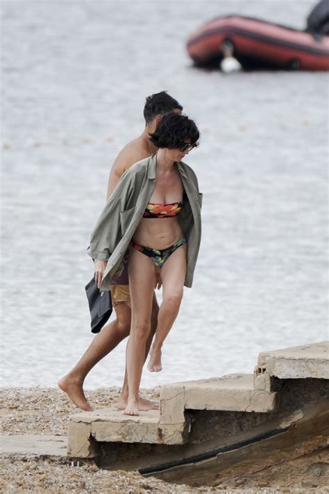 Paz Vega in Bikini on the Beach in Ibiza, Spain 07/24/2017 • CelebMafia