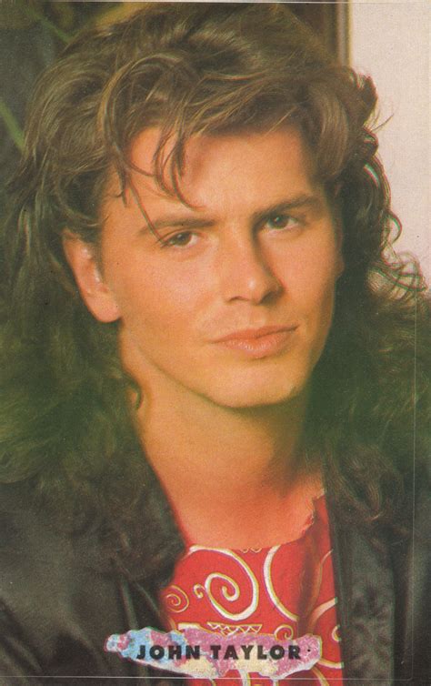 Duran Duran : john taylor 1986 poster number one magazine | Lendas da