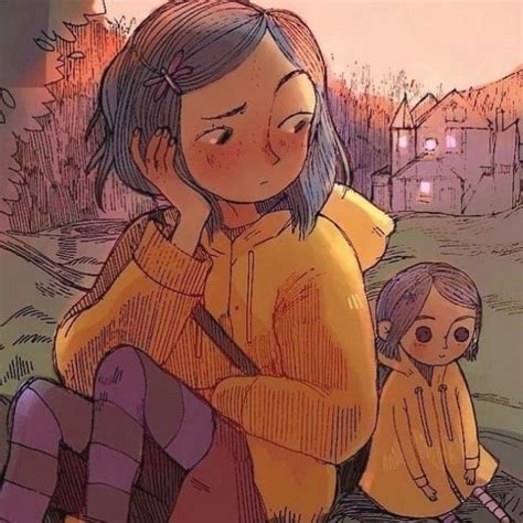 Sıla* on Instagram: “Coraline and coraline , doll ? #coraline # ...