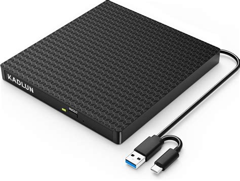 amazoncom kadlun external cddvd drive external usb  usb