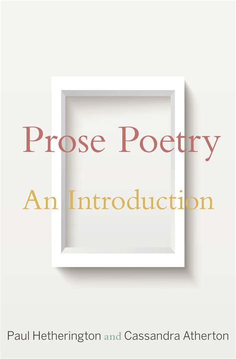 Prose Poetry | Princeton University Press