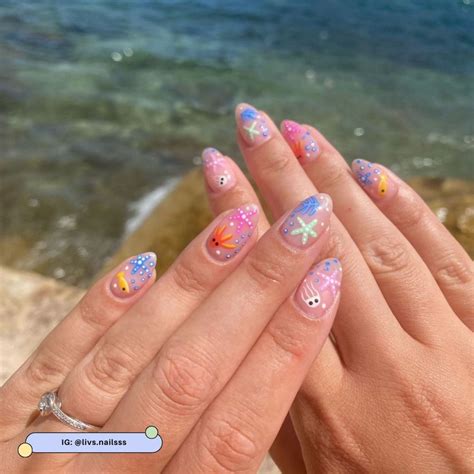 beach nail designs