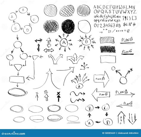 Hand infographics stock vector. Illustration of check - 58085669