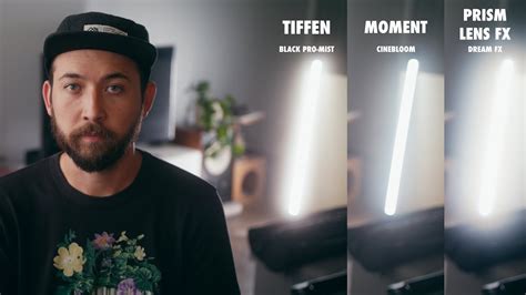 Cinematic Lens Filters Compared | Tiffen Black Pro-Mist, Moment ...
