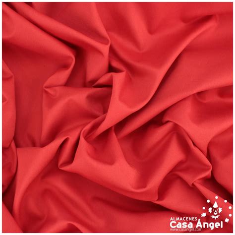 TELA GABARDINA ROJA IMPERMEABLE 150cn