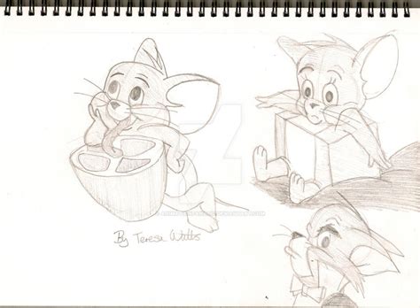 Tom and Jerry CJ sketches 2 by AnimationFanatic on DeviantArt