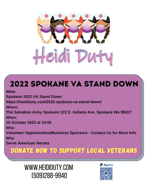 Heidi Duty - Check out this article on the 2020 Spokane VA Stand Down