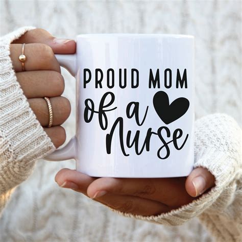 Nurse Mom SVG Proud Mom of A Nurse SVG Nurse PNG - Etsy
