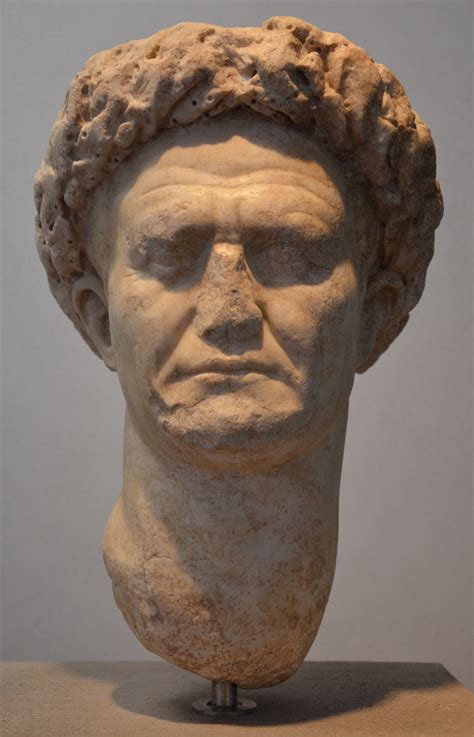 Roman Emperor Vespasian, Minturnae Bust (Illustration) - World History ...