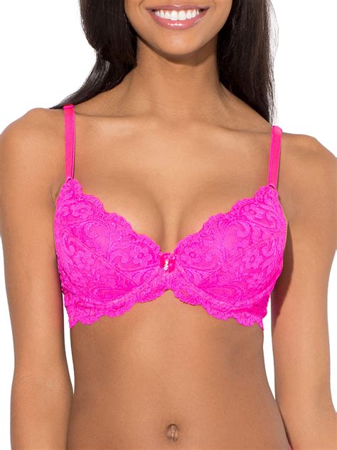 Smart & Sexy Women's Signature Lace Push-up Bra, Style-85046 - Walmart.com