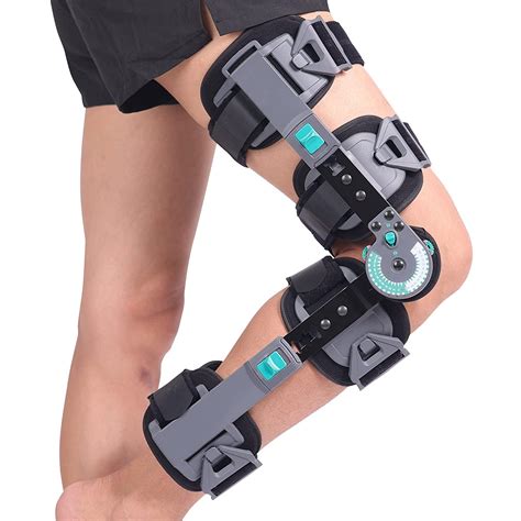 orthomen hinged knee stabilizer brace post op recovery aclmclpcl