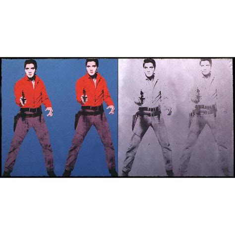 Andy Warhol Elvis I & II Painting