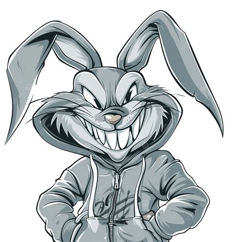 Bugs Bunny Angry Rabbit, Rabbit, Bunny, Cartoon Rabbit PNG Transparent
