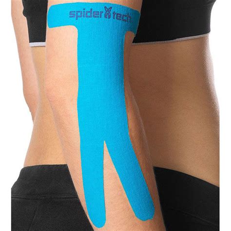 Кинезиотейп SpiderTech X-Spider-Elbow, голубой - купить с доставкой по ...