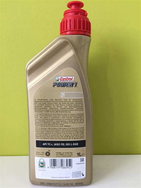 Castrol Power 1 2T Racing, 1 liter | 2-takt olie | DirectOil