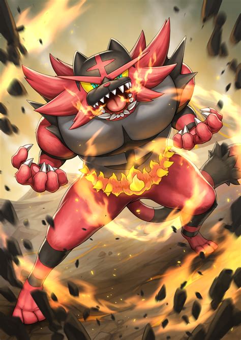incineroar pokemon image  komonomichi  zerochan anime