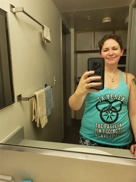 The Gym tank I designed for my wife arrived in time for her birthday