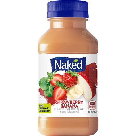 Naked, Strawberry Banana, 100% Juice Blend - SmartLabel™
