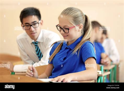 classmate friends  classroom stock photo alamy