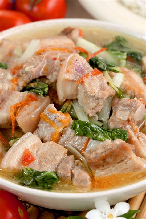 Kinamatisang Baboy (Simple Pork Soup with Tomatoes) - Foxy Folksy