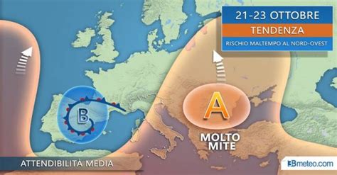 il meteo della prossima settimana piogge  nord bel tempo al centro