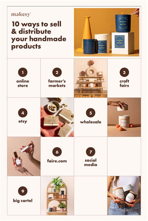 Where to Sell & Distribute Your Handmade Products | makesy®