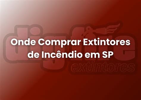 Quanto Custa Extintor De Incendio