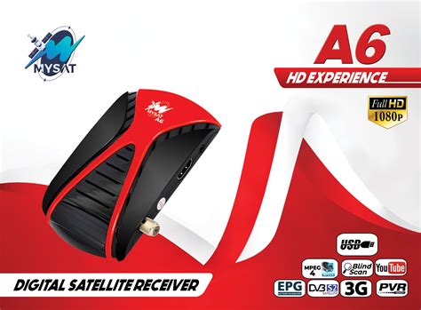 Récepteur Mini HD MYSAT A6 avec 15 mois IPTV et 12mois SHARING + Clé