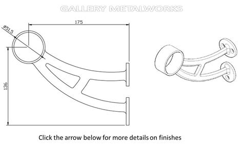 part  bar mount bracket gallery metalworks