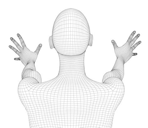 Premium Vector | Beautiful naked woman poses Female Body 3d wireframe