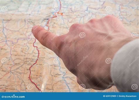 show  map stock image image  detail fold sightseeing