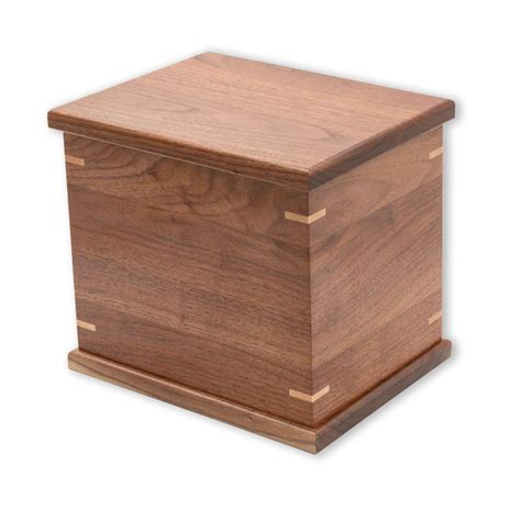 Signature Red Oak Companion Cremation Urn - Maple Nail Cremation Urns