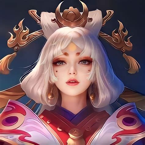 lunox divine goddess legend skin icon mlbb ilustrasi karakter