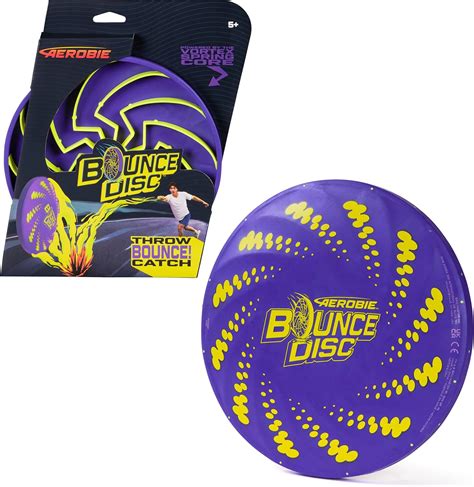 Amazon.com: Aerobie Bounce Disc, Throwing Disc Toy for Kids, Backyard