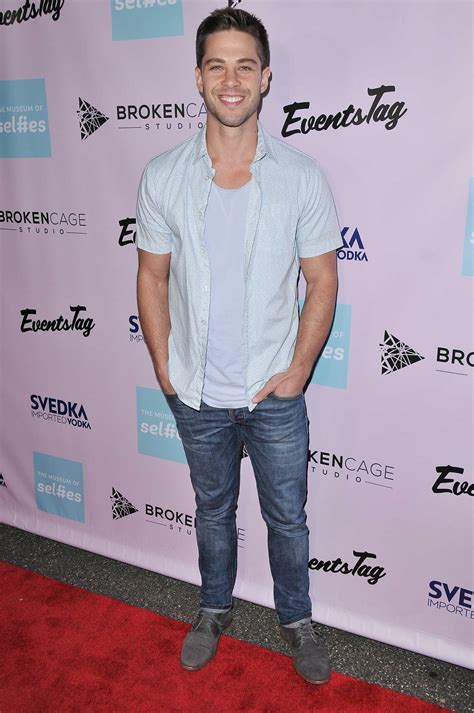 Dean Geyer at the Museum of Selfies Grand Opening in Glendale – Celeb Donut