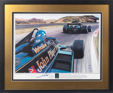 Bonhams Cars : 'Wingman', a print after Andrew Kitson signed by Mario