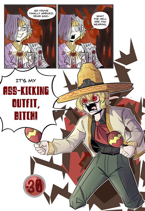 sinclair, kromer, and sungwon cho (project moon and 1 more) drawn by