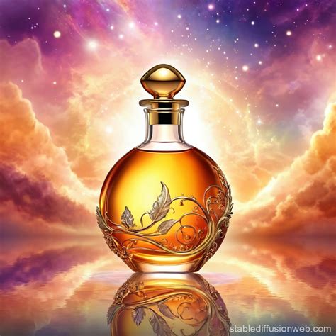 luxury perfume oil logo stable diffusion