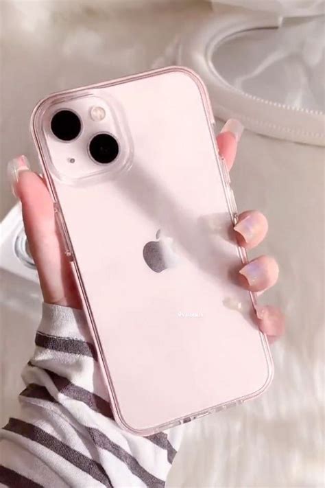 iphone  aesthetics pink cream iphone cases iphone pink iphone
