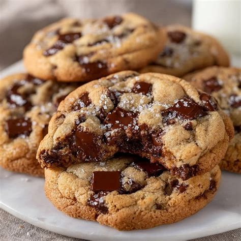 ultra thick bakery style chocolate chip cookies