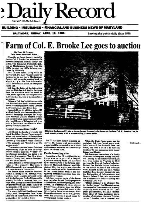 E. Brooke Lee, MSA SC 3520-1576