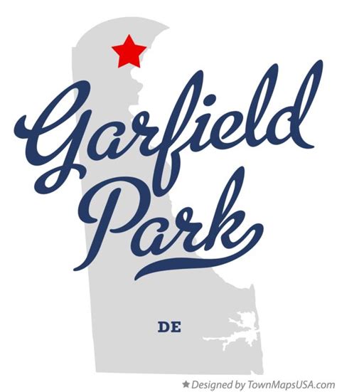 Map of Garfield Park, DE, Delaware