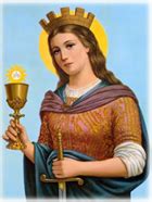 st barbara catholic church patron saint barbara