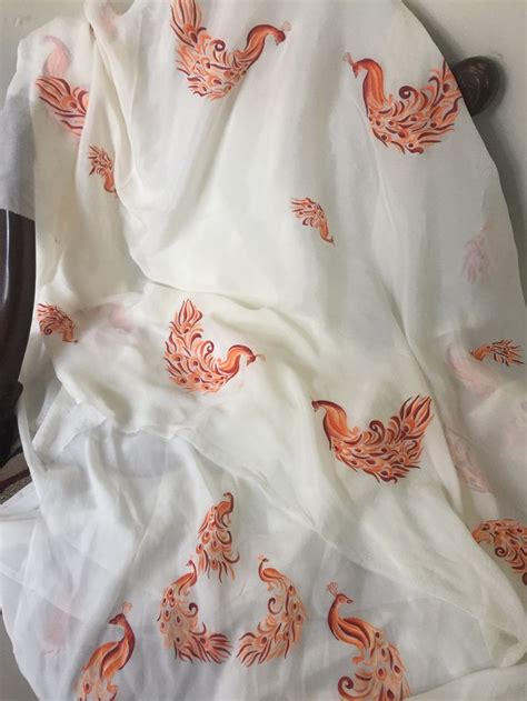 Pin by Dupinder Kaur on creative painting | Hand painted fabric, Hand ...