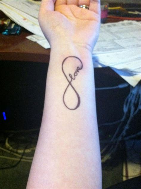 Infinity symbol - "love" | Tattoos and piercings, Infinity symbol love ...