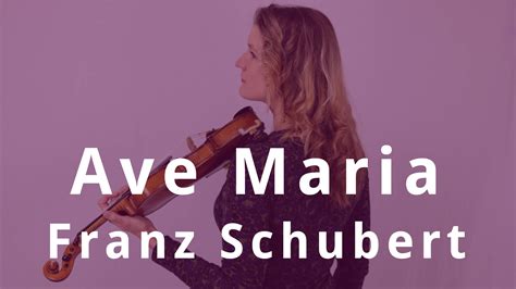 Ave Maria - Franz Schubert (violin and piano) - Violin Lounge